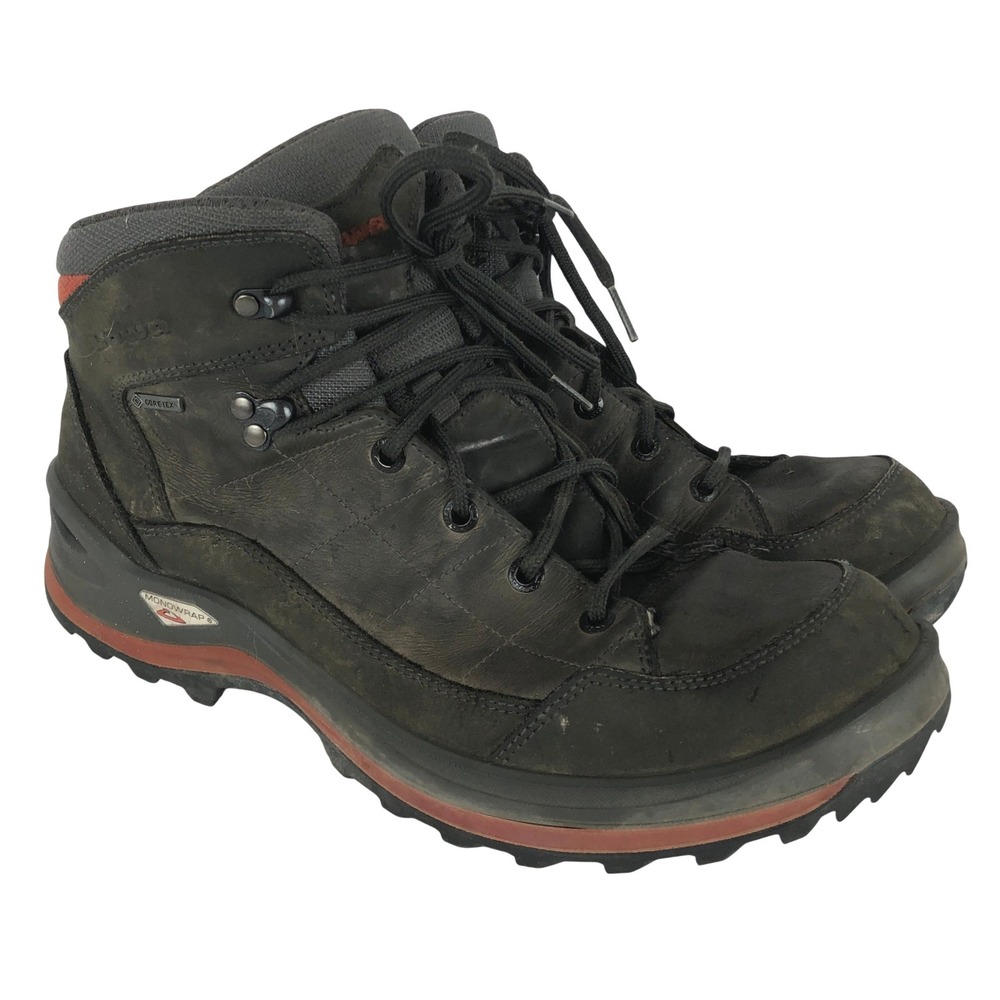 LOWA Bormio GTX QC Mens Hiking Boots Brown Gore-Tex Waterproof Size 13 310914